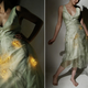 Illustration for article titled Wind-Sensitive LED Dandelion Dress Is Made for Pretty Night Fairies